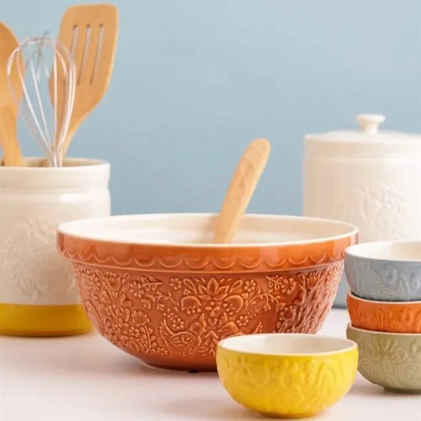 Oranža keramikas bļoda ø 24 cm Home to Roost – Mason Cash-image-2