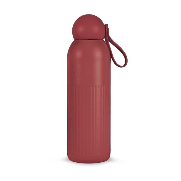 Bordo nerūsējošā tērauda termopudele ar salmiņu 500 ml Tekla – Sagaform