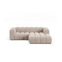 Bēšs stūra dīvāns (ar labo stūri) Lupine – Micadoni Home