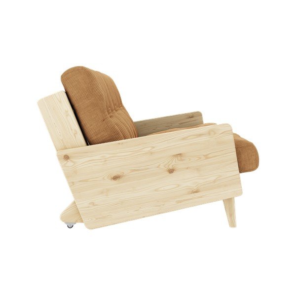 Sinepju dzeltens dīvāns 200 cm Indie – Karup Design-image-4