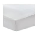 Pelēka kokvilnas satīna loksne Bianca Classic, 135 x 190 cm