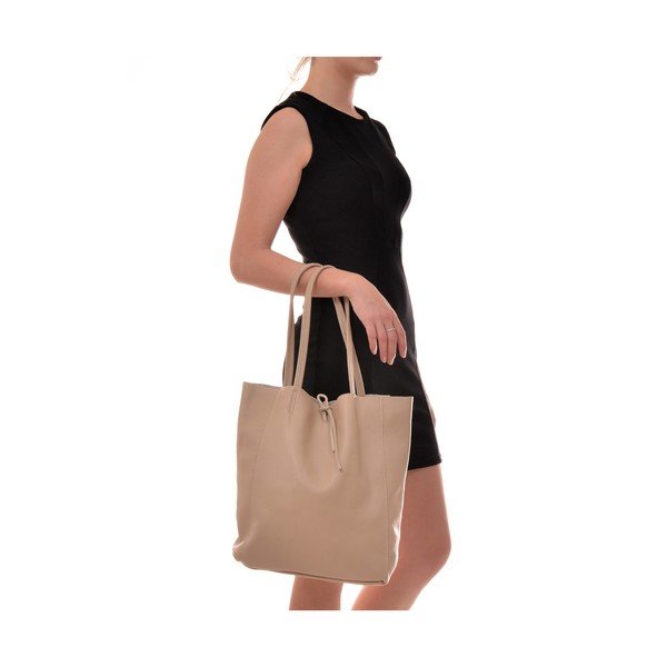 Bēšs Sieviešu ādas somiņa Sofia Cardoni Shopper Rokassoma-image-2