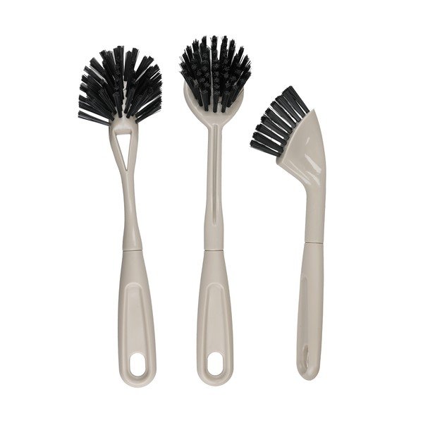 Trauku birstes (3 gab.) Natural Elements – Kitchen Craft-image-2