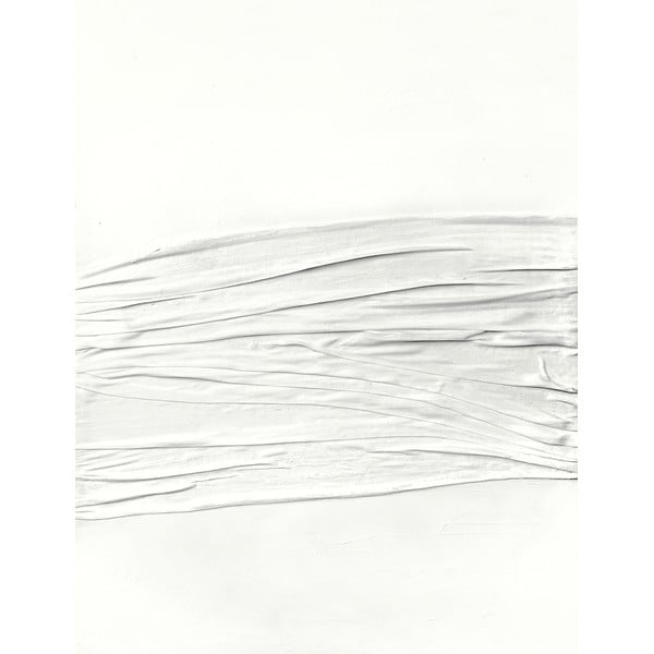 Ar rokām gleznota glezna 90x118 cm White Passion – Malerifabrikken