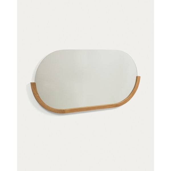 Sienas spogulis ar masīvkoka rāmi 96x55 cm Rokia – Kave Home-image-2