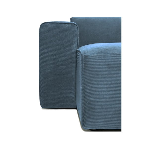 Zils velveta modulārais dīvāns (ar kreiso stūri) Sting – Scandic-image-3