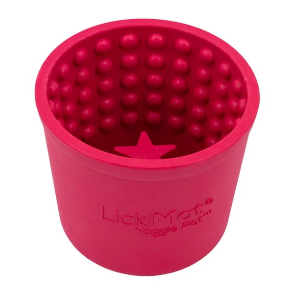 Laizīšanas bļoda Yoggie Pot Pink – LickiMat