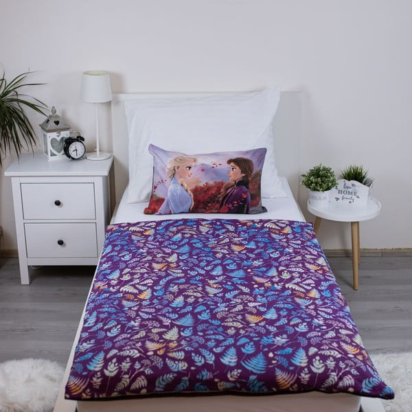 Kokvilnas bērnu gultas veļa 100x135 cm Frozen "Wind" – Jerry Fabrics-image-2