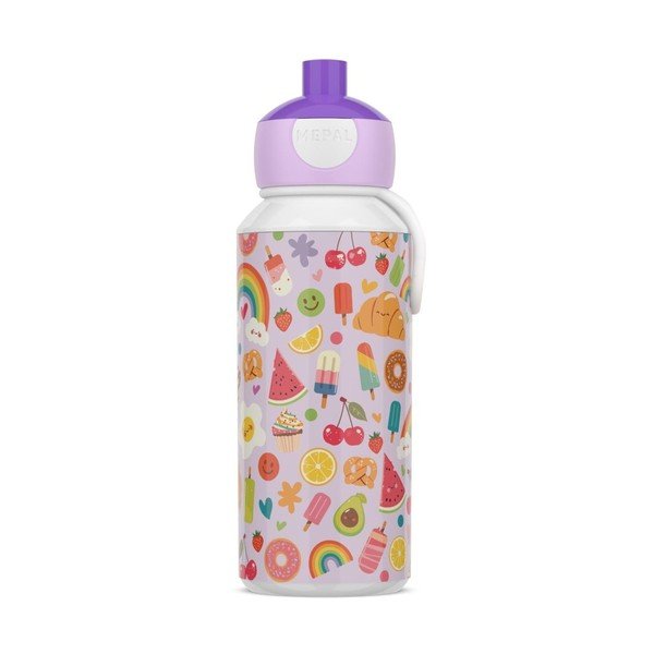Violeta plastmasas bērnu pudele 400 ml Food Fest – Mepal