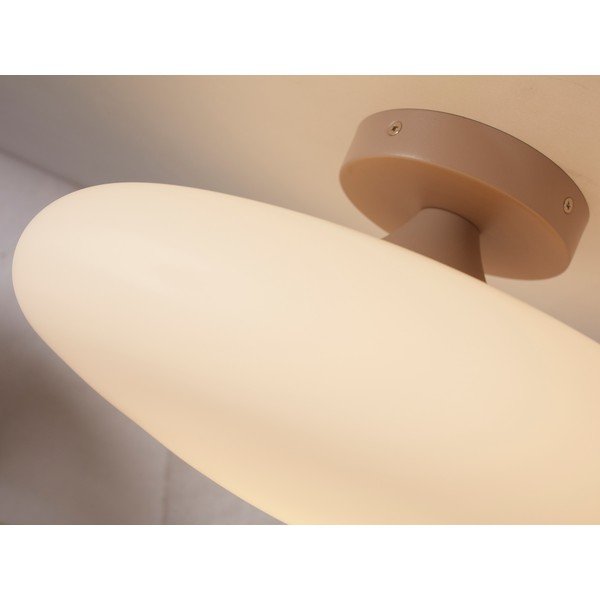 Krēmkrāsas griestu lampa ar stikla abažūru ø 34 cm Sapporo – it's about RoMi-image-4