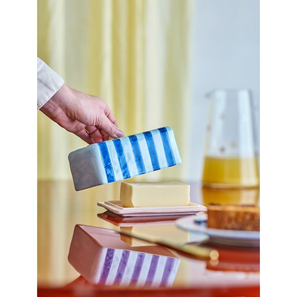 Zils keramikas sviesta trauks Phoenix – Bloomingville-image-3