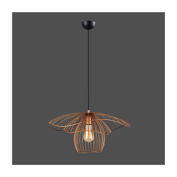 Melna/rozā piekaramā lampa ø 50 cm Root – Squid Lighting-image-1
