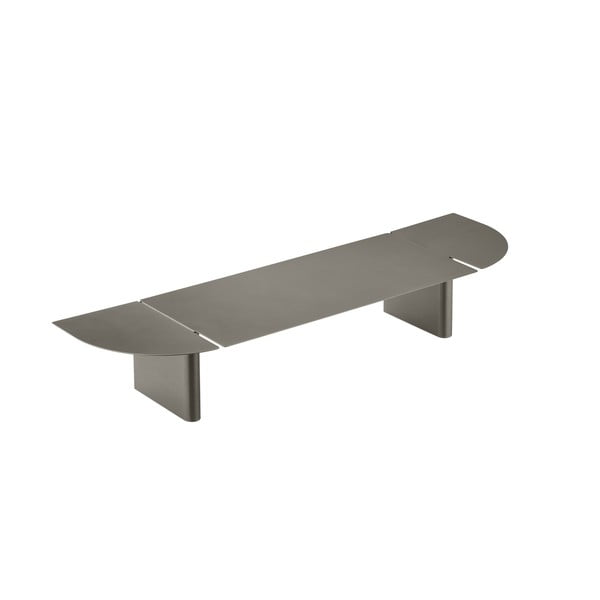 Pelēks tērauda sienas plaukts 80 cm Oru – Blomus-image-3