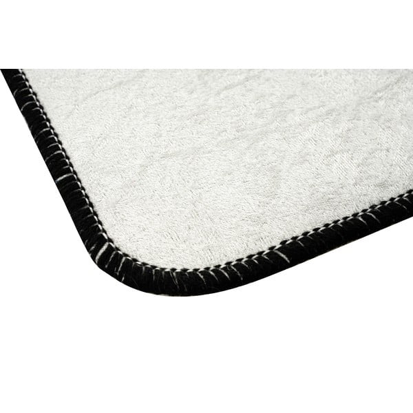 Balts/melns vannas istabas paklājs 60x40 cm Little Cats – Foutastic-image-2