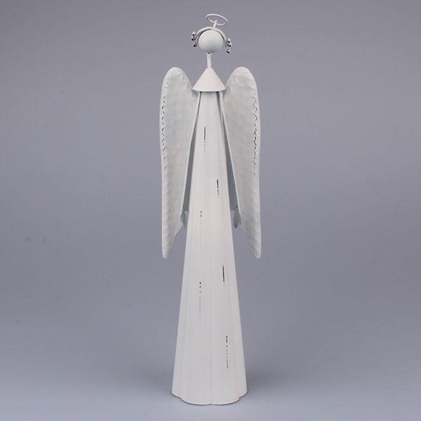 Dekoratīvs balts eņģelis Dakls