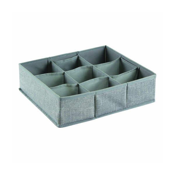 Pelēks atvilktņu organizators InterDesign Aldo, 9 nodalījumi-image-4