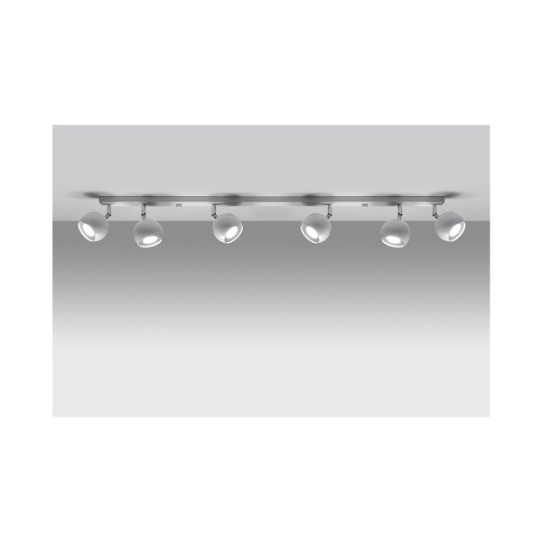 Balta griestu lampa Sollux Ollo Seis-image-1