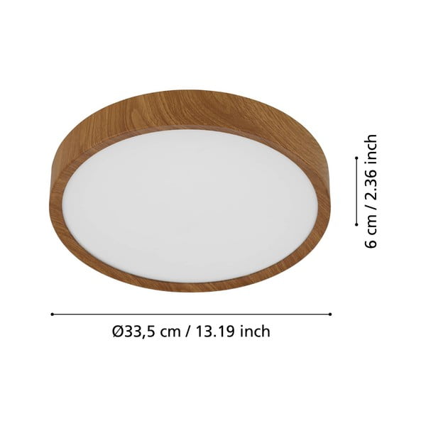 Brūna LED griestu lampa MUSURITA – EGLO-image-3