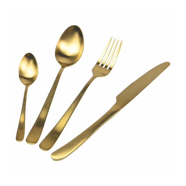 Tērauda galda piederumi zelta krāsā (24 gab.) – VDE Tivoli 1996-image-3