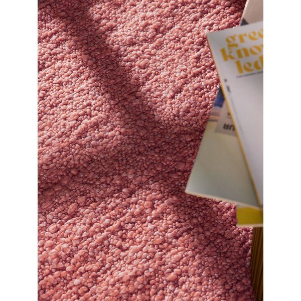 Tumši rozā ar rokām darināts buklē celiņa paklājs 80x200 cm Notting Hill Portobello – Ted Baker-image-2