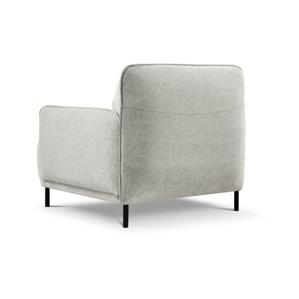 Gaiši pelēks atpūtas krēsls Windsor & Co Sofas Neso-image-3