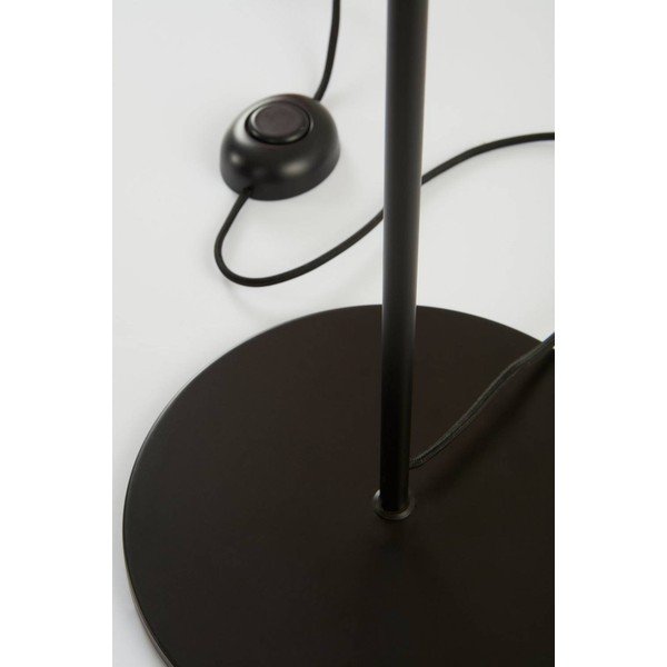 Balta/melna tekstila stāvlampa ar regulējamu spilgtumu (augstums 148 cm) Juliet – Jotex-image-4