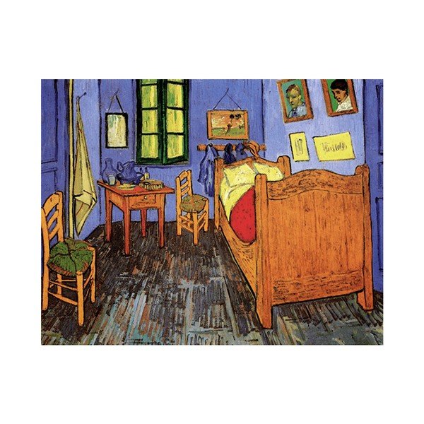 Vinsents van Gogs - Vincenta guļamistaba Arlā, 90x70 cm