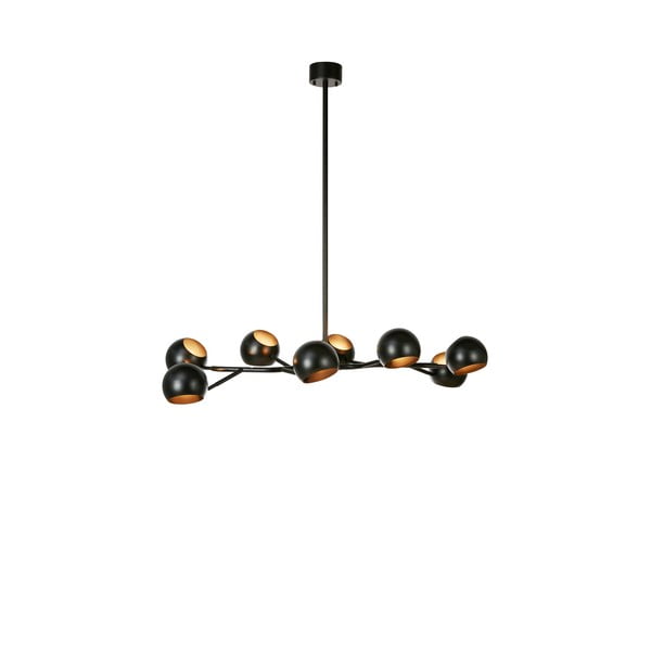 Melna piekaramā lampa ar metāla abažūru Edgar – Markslöjd-image-4