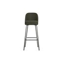 Zaļš bāra krēsls (sēdekļa augstums 79 cm) Vogue – WOOOD