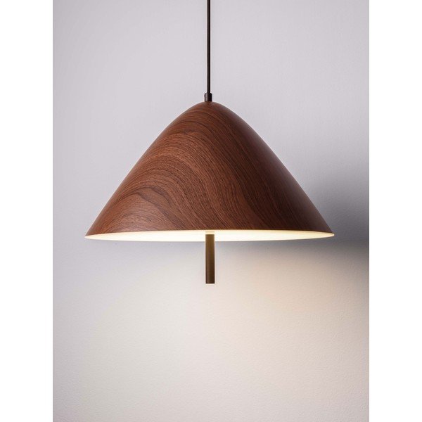 Dabīga toņa metāla LED piekaramā lampa ar metāla abažūru ø 40 cm Oros – Nova Luce-image-2