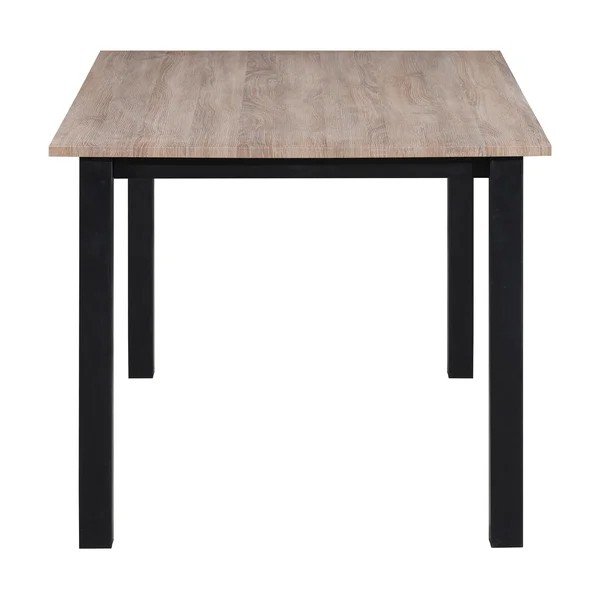 Ēdamgalds ar ozolkoka imitācijas galda virsmu 80x120 cm Durham – Støraa-image-3