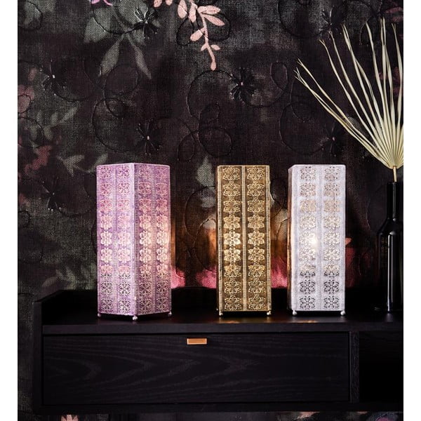 Pelēka galda lampa Markslöjd Agra, augstums 33,5 cm-image-4