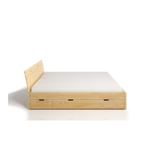 Divguļamā gulta no priedes koka ar atvilktni SKANDICA Sparta Maxi, 180 x 200 cm-image-3