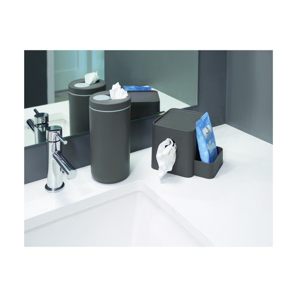 Pelēka salvešu kaste iDesign Caddy-image-4