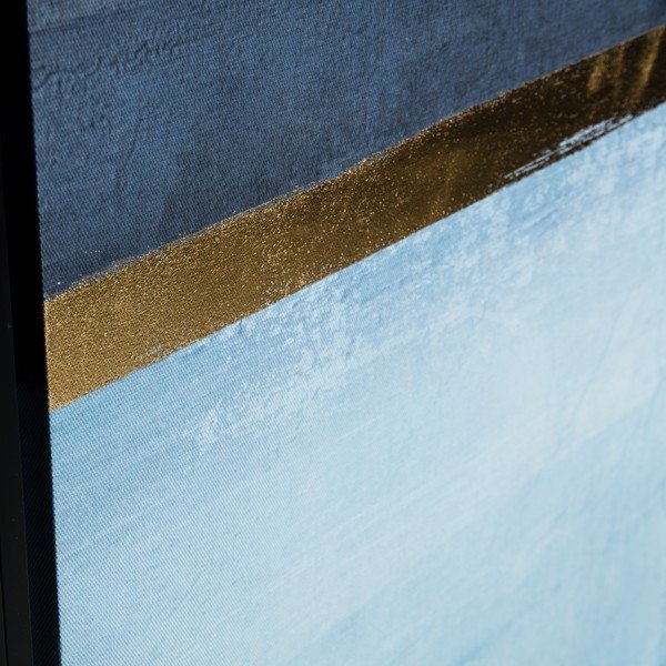 Zila glezna rāmī Kave Home Abstract, 60 x 90 cm-image-2