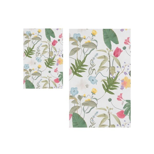 Vannas istabas paklājiņi (2 gab.) 60x100 cm Floral – Mila Home