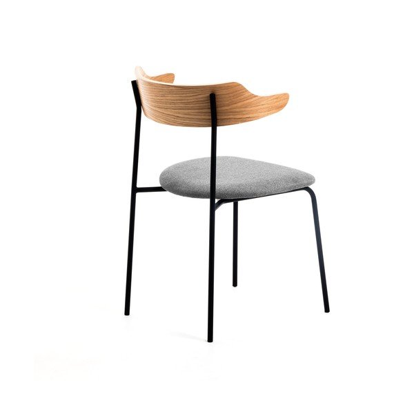 Gaiši pelēks ēdamistabas krēsls Kave Home Olympia-image-3