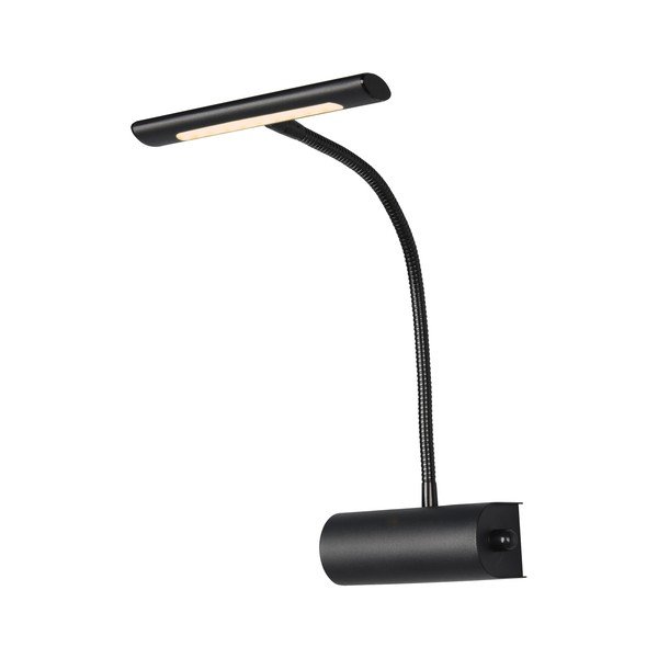 Matēti melna LED sienas lampa ar saliekamu konstrukciju/ar regulējamu spilgtumu Curtis – Trio-image-4