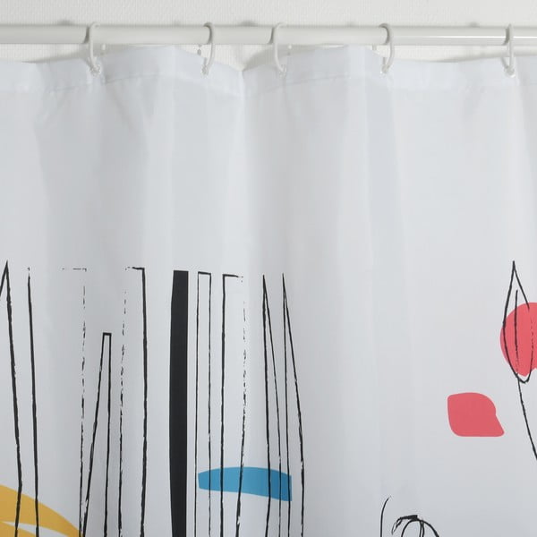 Dušas aizkars 180x200 cm Faces – Spirella-image-3