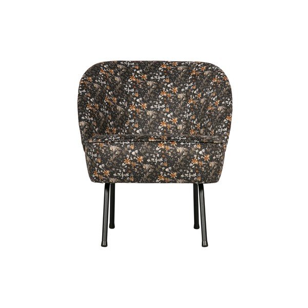 Melns ziedains krēsls BePureHome Vogue-image-2