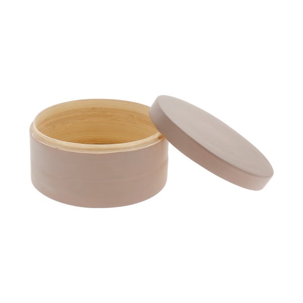 Brūna bambusa uzglabāšanas kaste ar vāku Compactor Bamboo Box-image-1