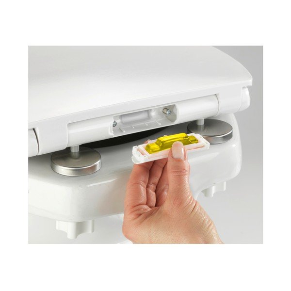 Tualetes poda sēdeklis ar smaržīgu kapsulu un vieglu aizvēršanu Wenko Mora, 44,5 x 37 cm-image-1