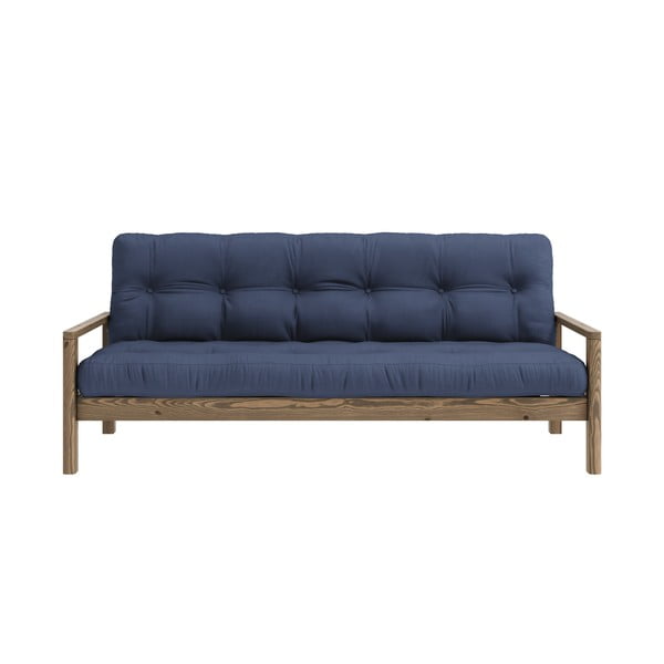 Tumši zils salokāms dīvāns 205 cm Knob – Karup Design