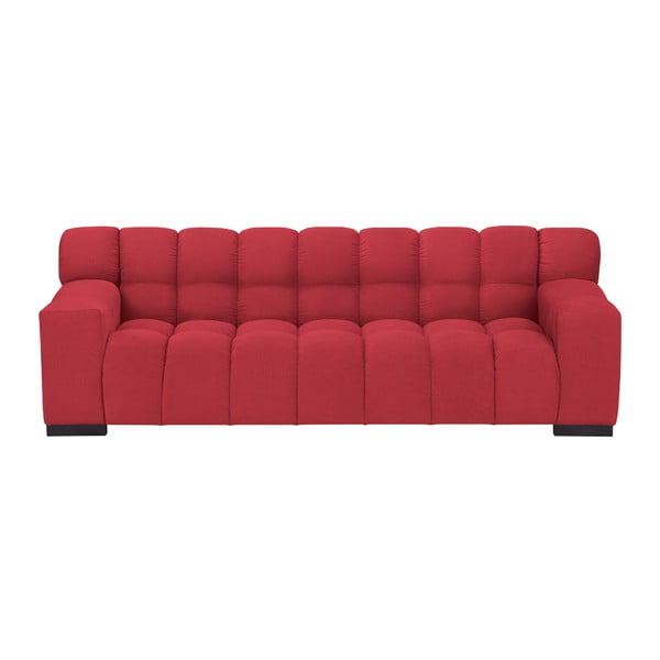 Sarkans dīvāns Windsor & Co Dīvāni Mēness, 235 cm