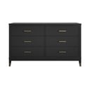 Melna kumode 144x85x41 cm Westerleigh – Støraa