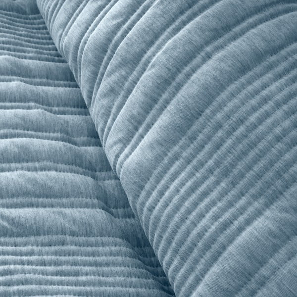 Zila divguļamā gultas veļa 200x200 cm Tamba Stripe – Pineapple Elephant-image-3