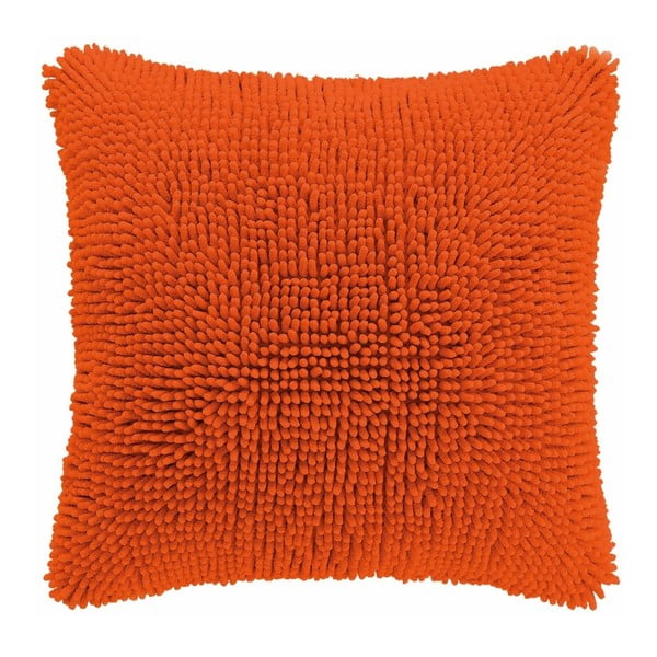 Oranža spilvendrāna Tiseco Home Studio Shaggy, 45 x 45 cm