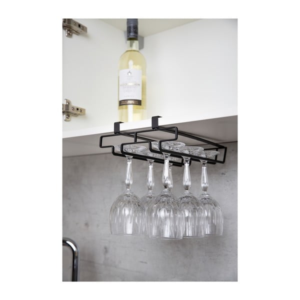 Melns glāžu turētājs Wenko-image-1