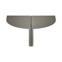 Pelēks tērauda sienas plaukts 30 cm Oru – Blomus