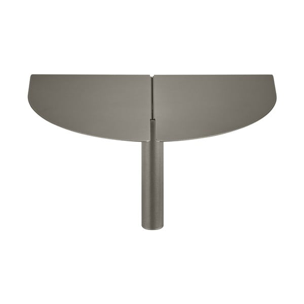 Pelēks tērauda sienas plaukts 30 cm Oru – Blomus